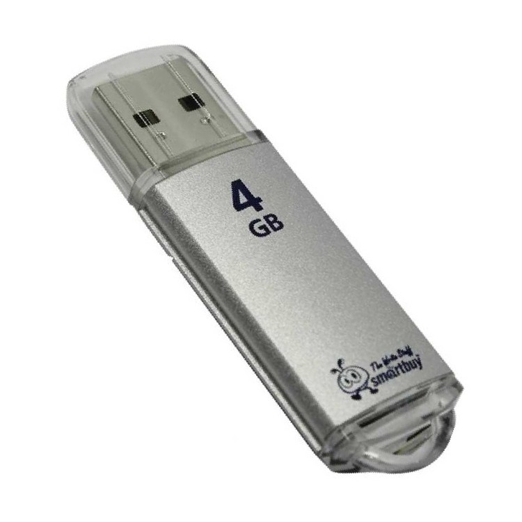 SMARTBUY 4gb v-Cut Silver. Размер флешки. Максимальный размер флешки