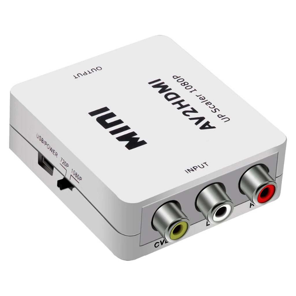 Hdmi av. Переходник-конвектор HDMI-av(HDMI-3rca), белый. Переходник - конвектор с тюльпанов. Конвектор переходник.