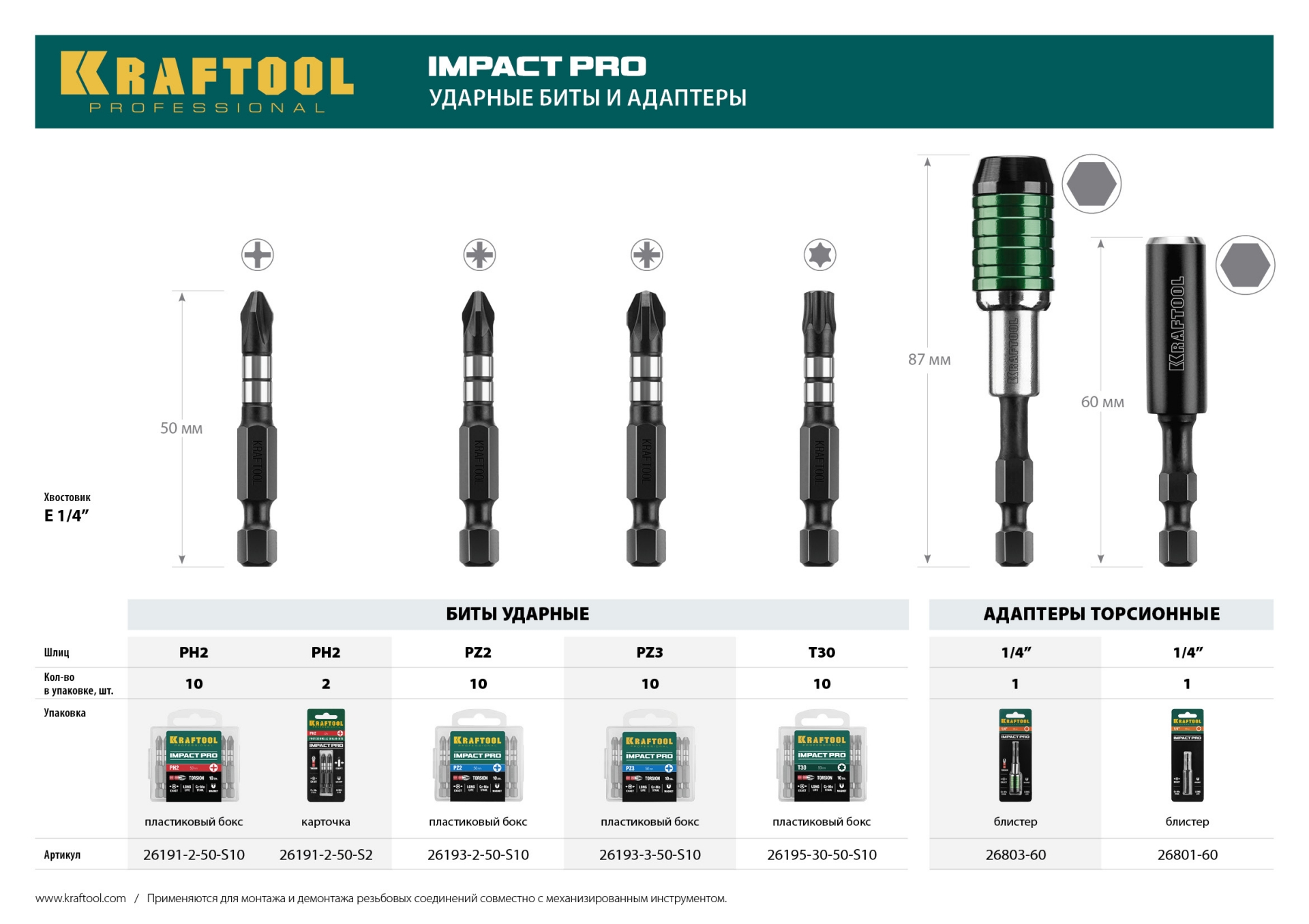 Сайт первого бита. Адаптер Impact Pro для бит e 1/4" Kraftool 26801-60. Kraftool ph2 Impact Pro бита. Адаптер для ударных шуруповертов ,60мм , магнитный "Pro Impact" Kraftool. Хвостовик бит: 1/4 (Тип с).